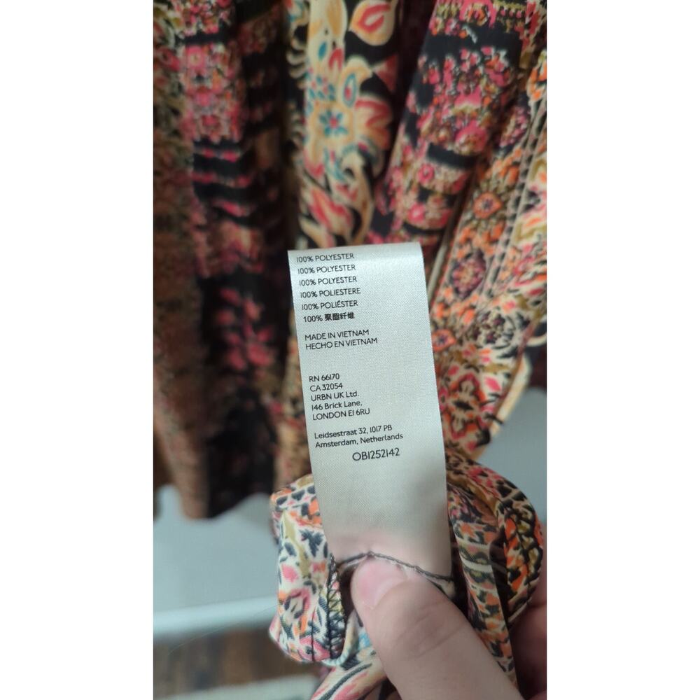 Free People Stevie Printed Long Sleeve Tunic Dress - Picture 5 of 6